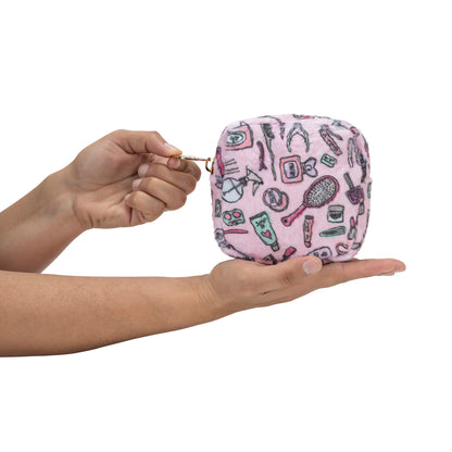 Small Plush Pouch - Makeup