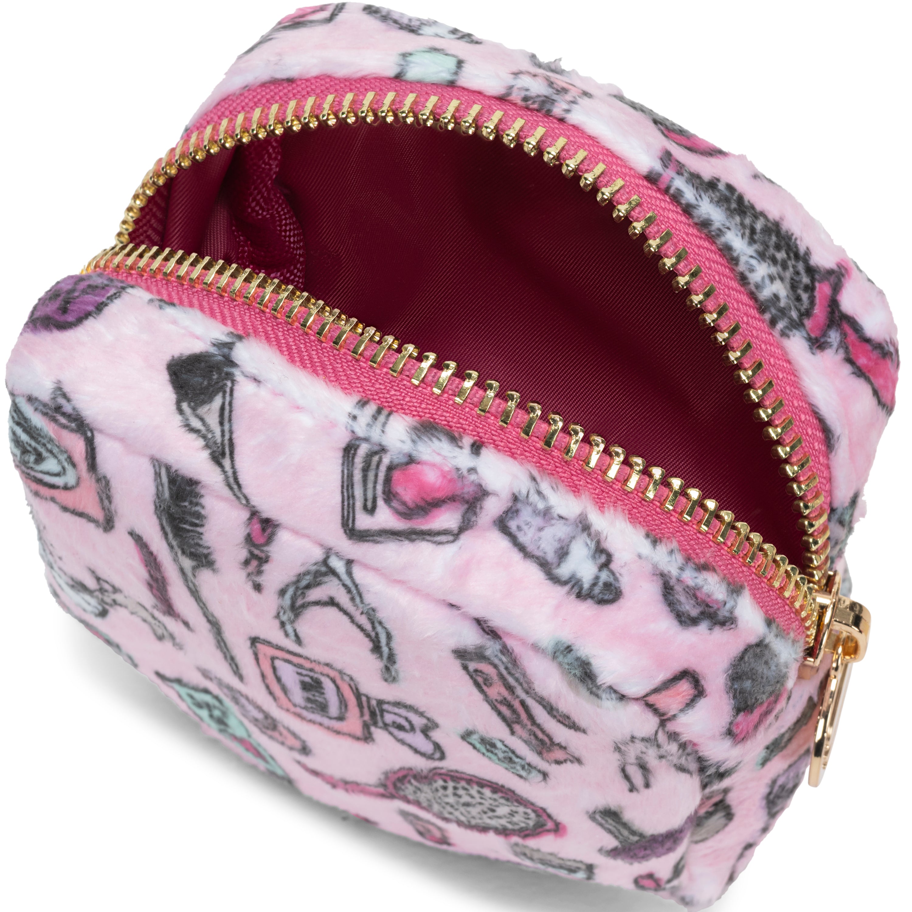 Small Plush Pouch - Makeup