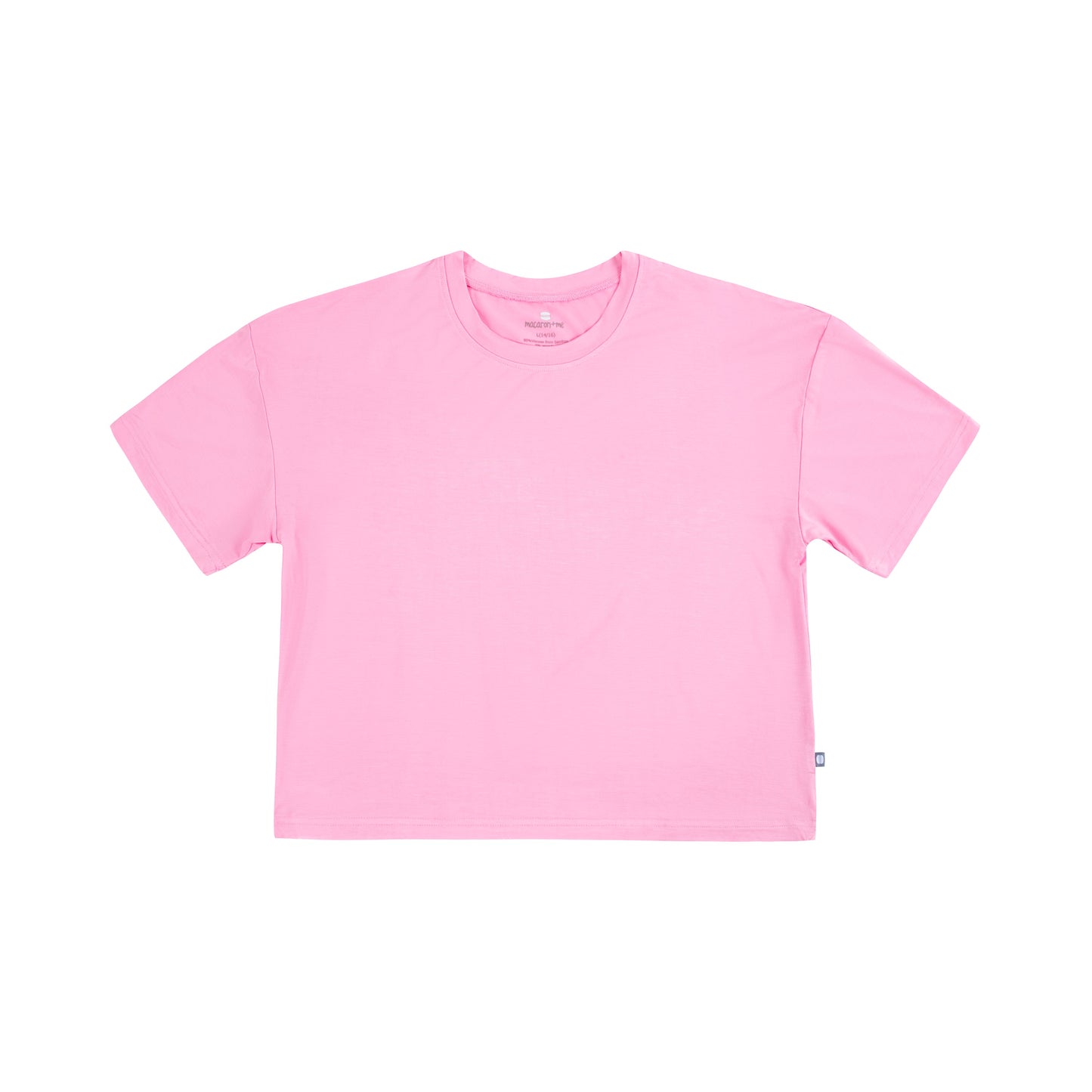 Big Girls Boxy Tee - PINK LEMONADE