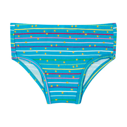 Girls Panties - Turquoise Donuts