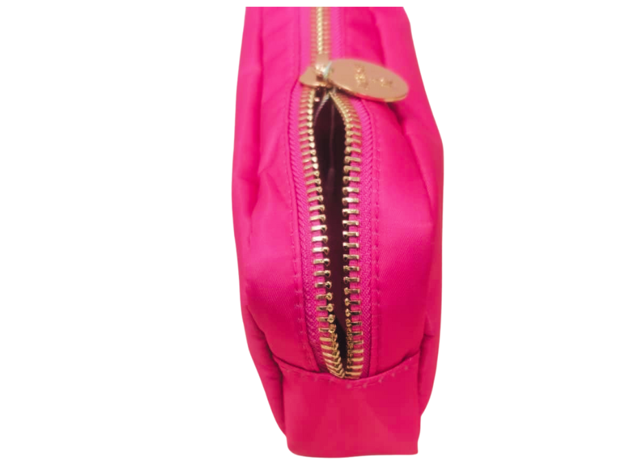 Medium Pouch - Pink Nylon