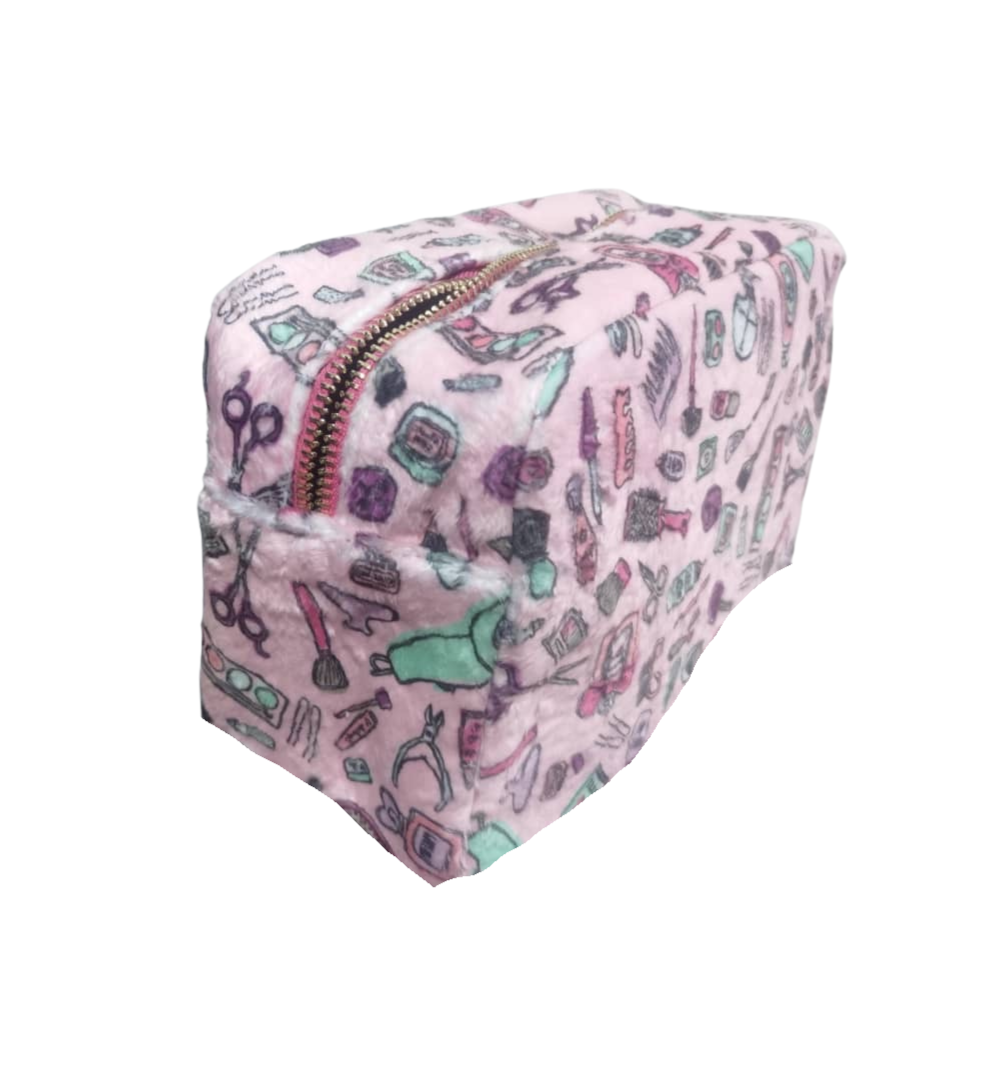 Large Plush Pouch - Makeup