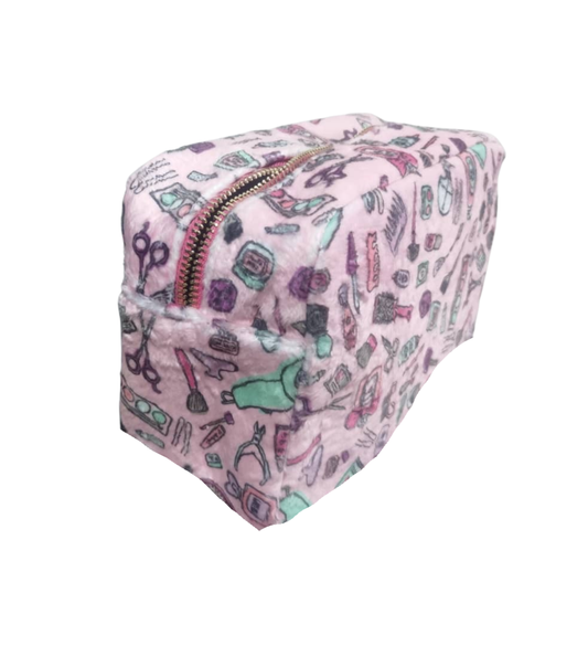 Large Plush Pouch - Makeup