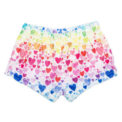 Plush Shorts-RBHearts