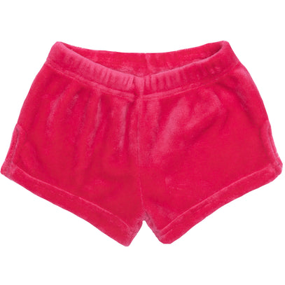 Plush Shorts-Pink