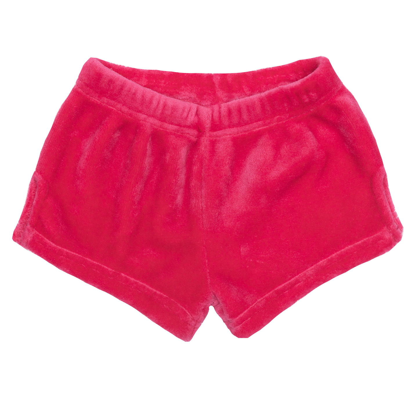 Plush Shorts-Pink