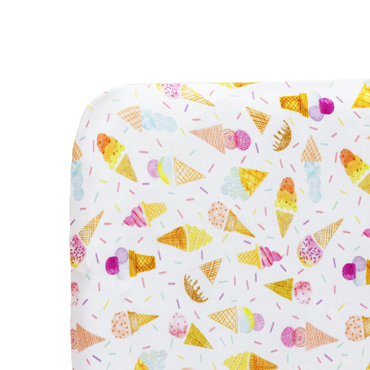 Ice Cream & Sprinkles Crib Sheet