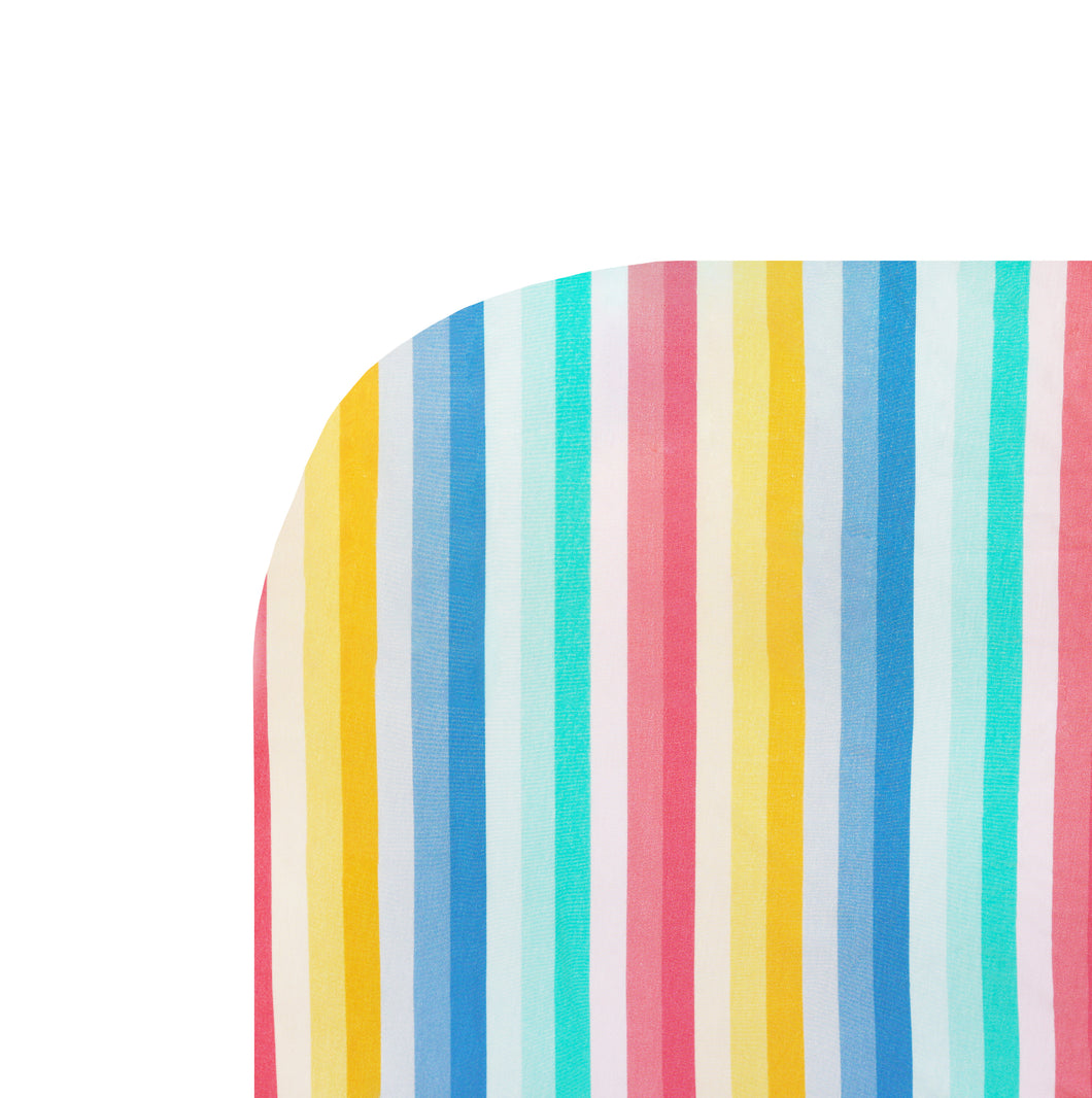Ombre Stripes Crib Sheet