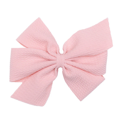 Pink Taffy Clippy Bow